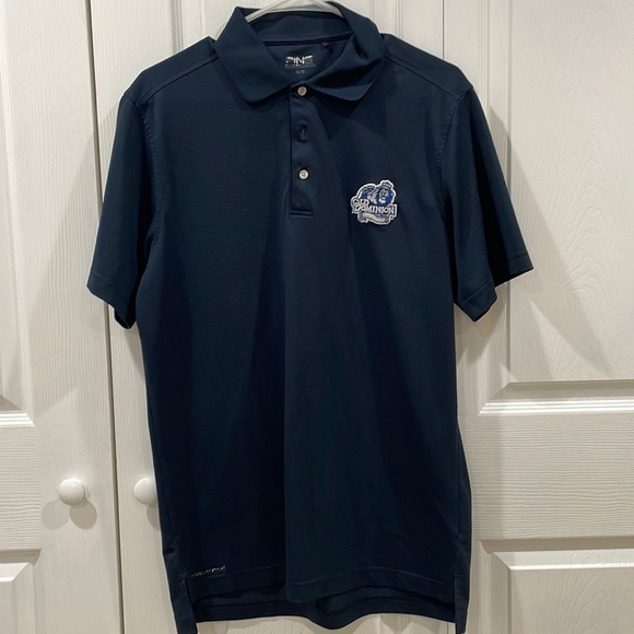 ODU (Old Dominion University) Men’s Dry-fit Polo in Dark Navy Blue - Picture 1 of 4